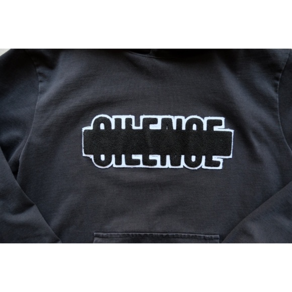 Anrealage - SS17 Cotton-Blend Oversize AR Hoodie - Picture 6 of 8